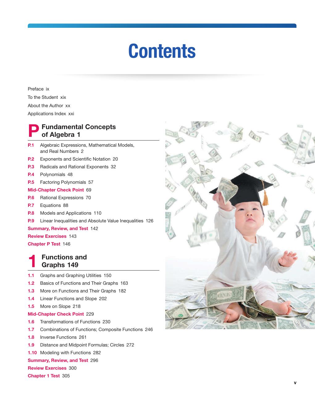 Preview page 9 of Precalculus 7th edition By Robert F. Blitzer