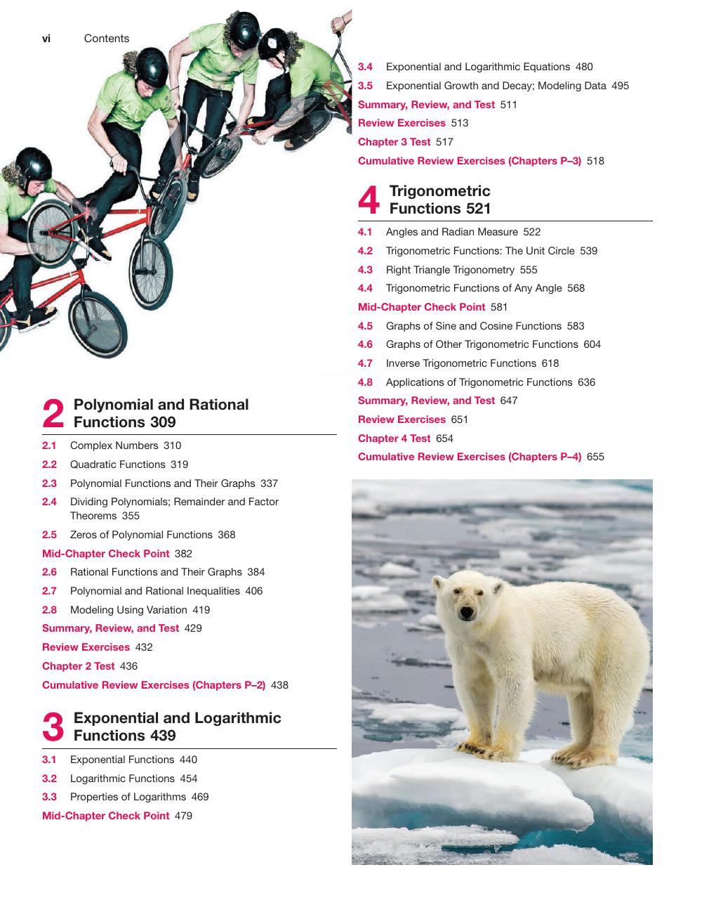 Preview page 10 of Precalculus 7th edition By Robert F. Blitzer
