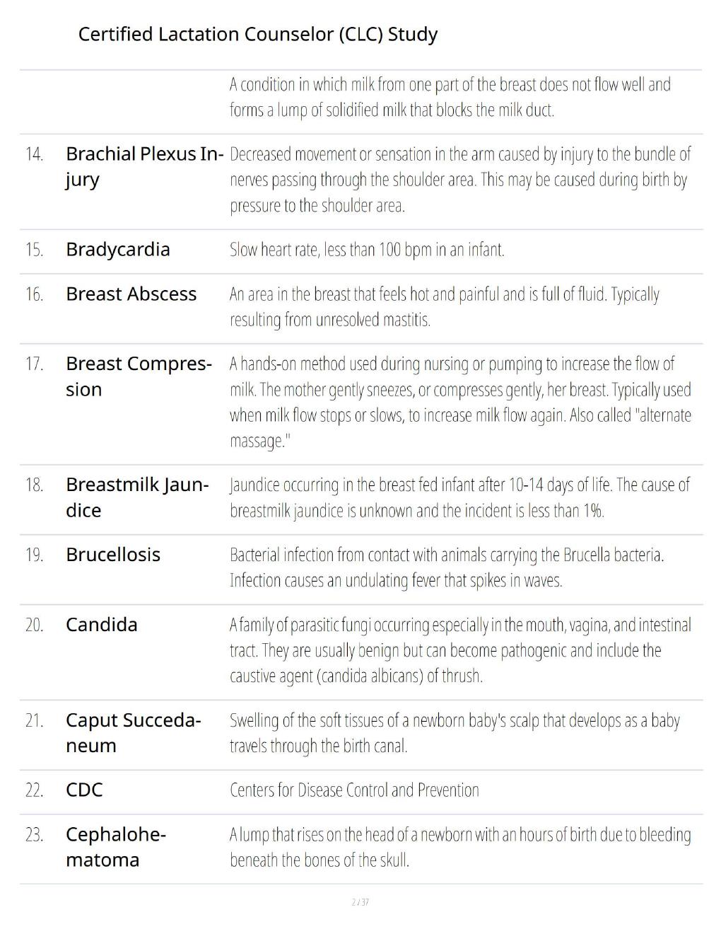 Preview page 2 of Certified Lactation Counselor (CLC) Study Guide – Comprehensive Breastfeeding Concepts, Practice Questions & Exam Prepar