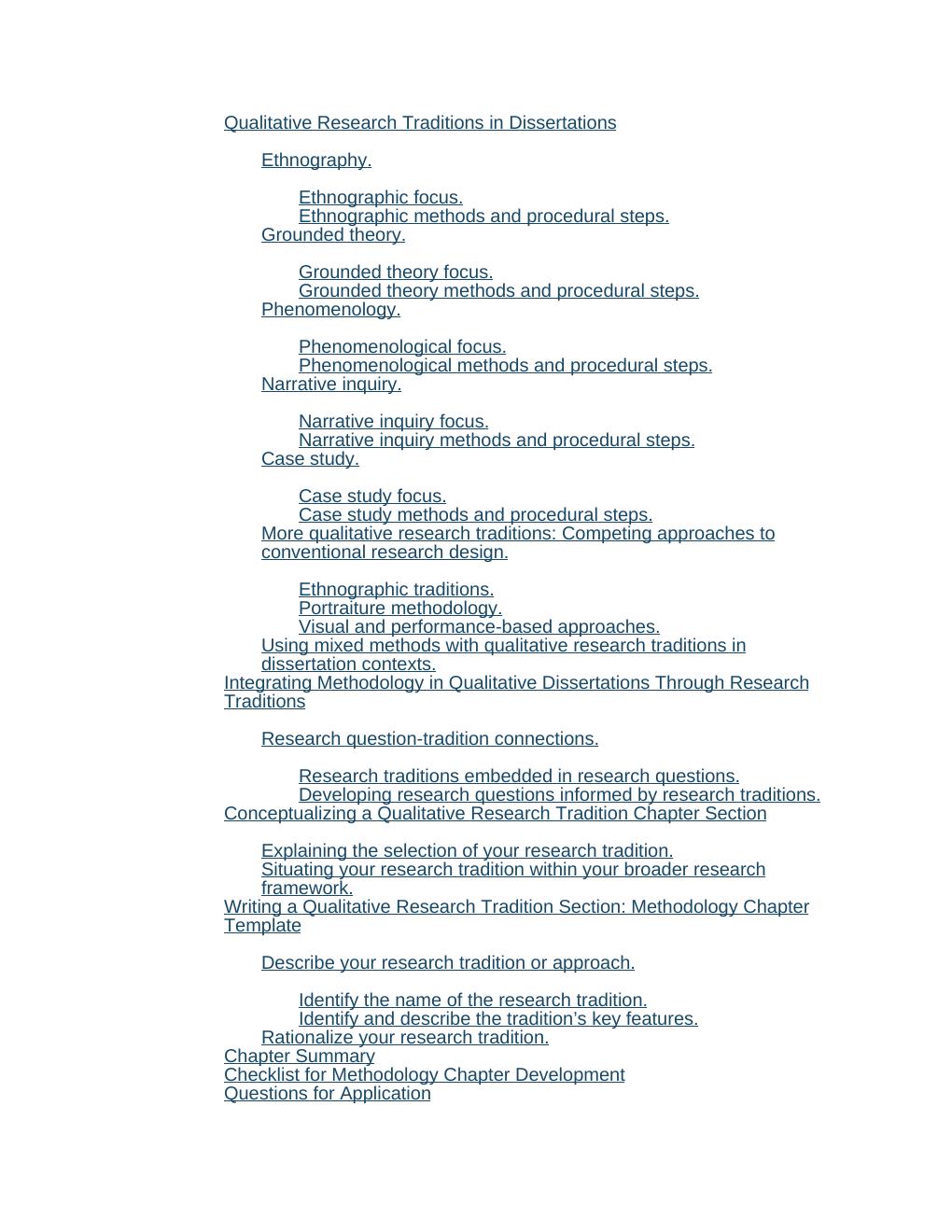 Preview page 10 of Qualitative Dissertation Methodology A Guide for Research Design and Methods By Nathan Durdella