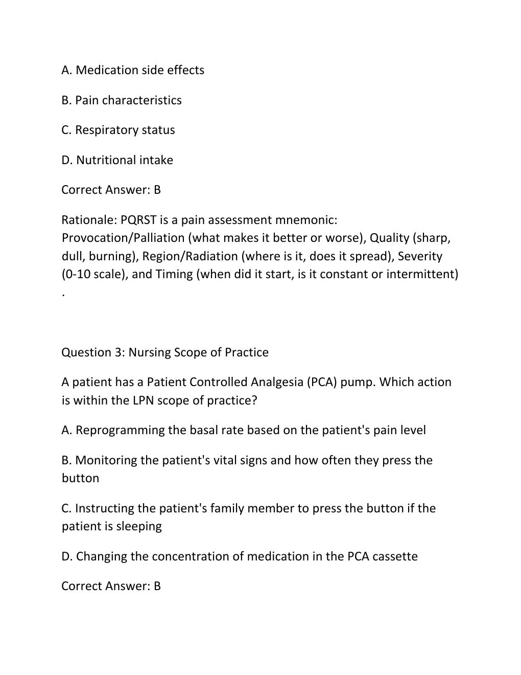 Preview page 2 of Ccc1 exam 1 comprehensive questions and answers