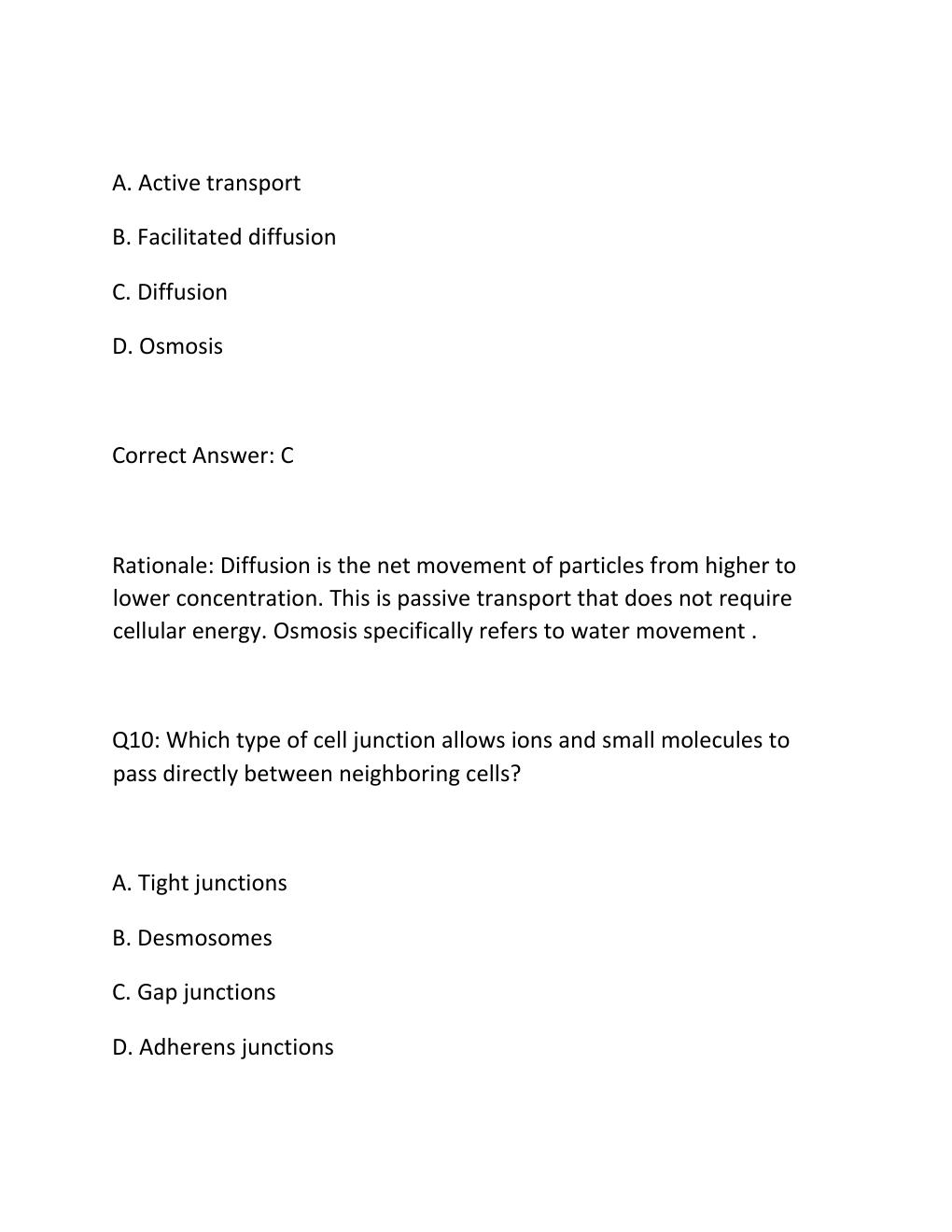 Preview page 7 of Bsc2085 unit 1 test comprehensive questions and answers with  correct answers latest version