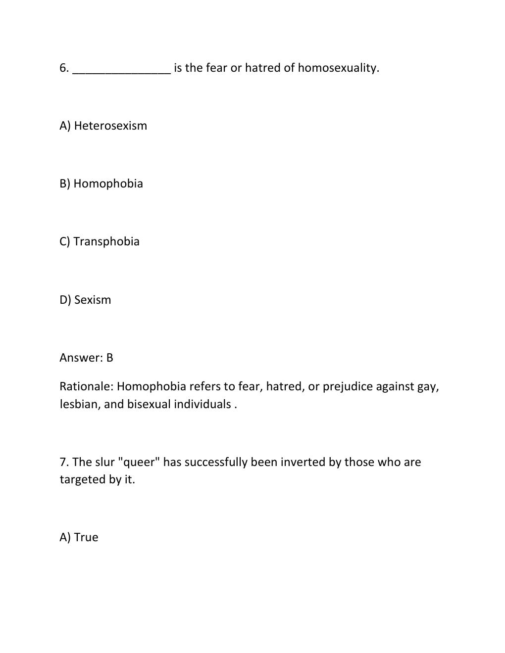 Preview page 5 of Soc 356 final study guide comprehensive questions and answers  correct answers