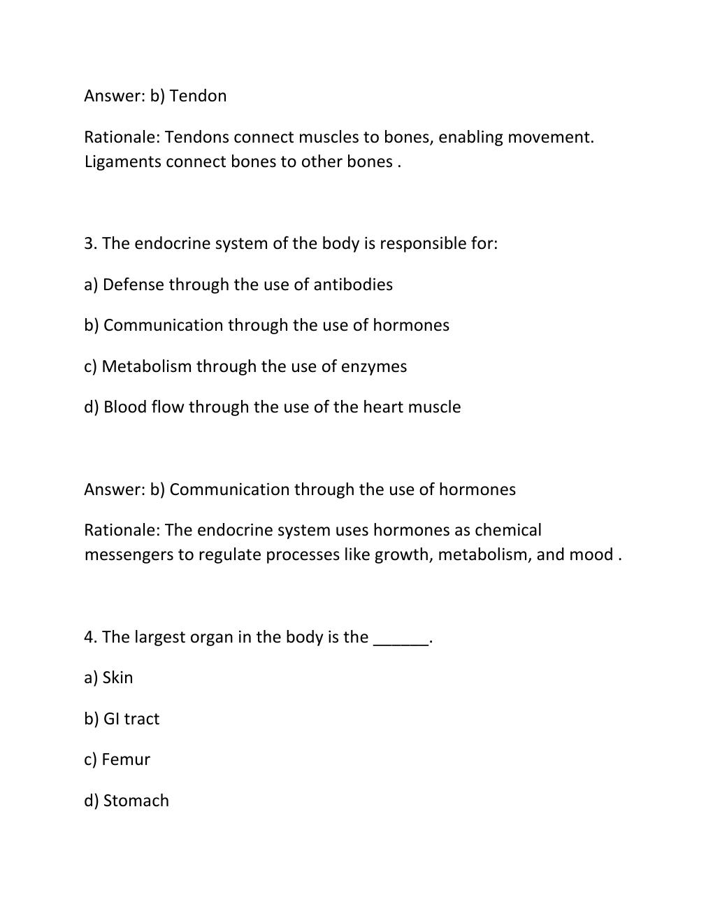 Preview page 2 of Study guide health science 2 comprehensive questions and answers