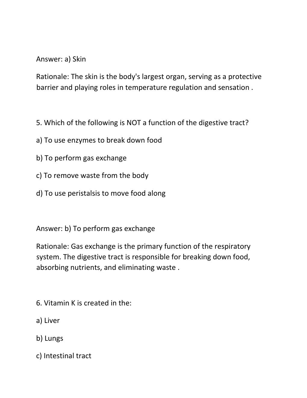 Preview page 3 of Study guide health science 2 comprehensive questions and answers