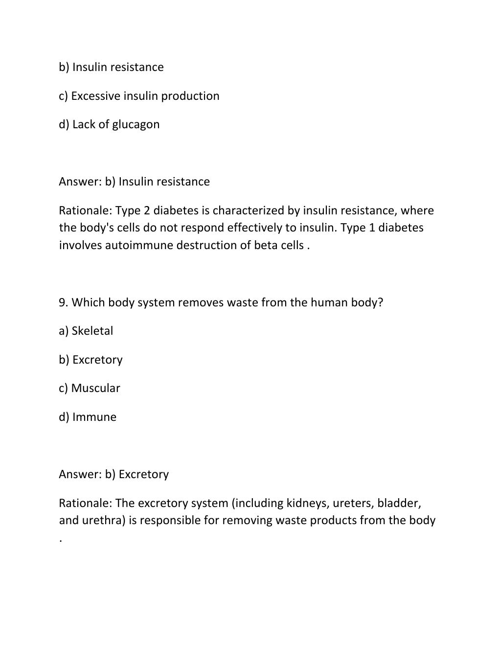 Preview page 5 of Study guide health science 2 comprehensive questions and answers