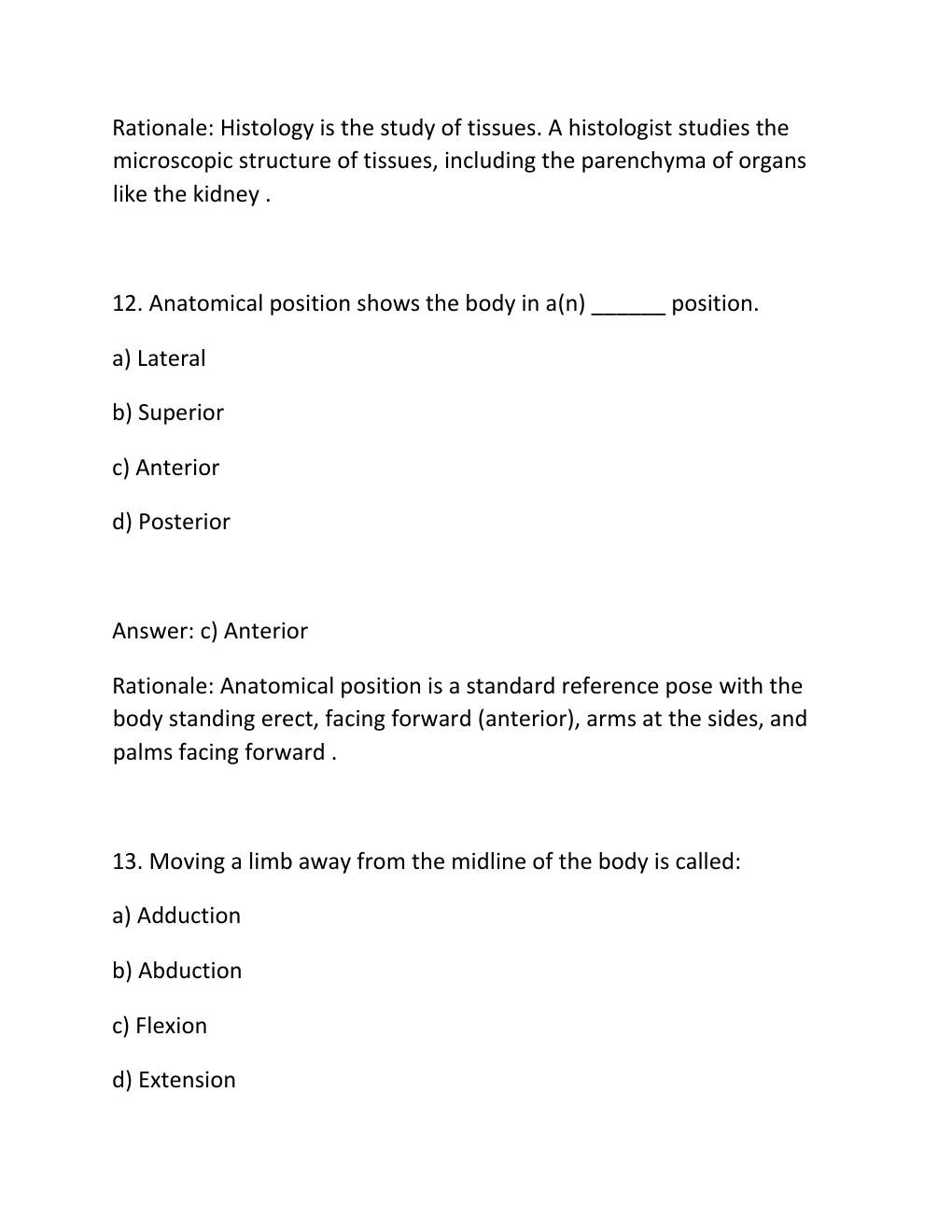 Preview page 7 of Study guide health science 2 comprehensive questions and answers