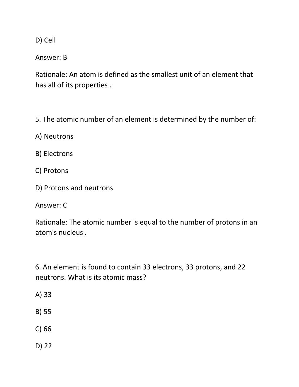 Preview page 3 of Bsc 108 yates test 1 comprehensive questions and answers with 100