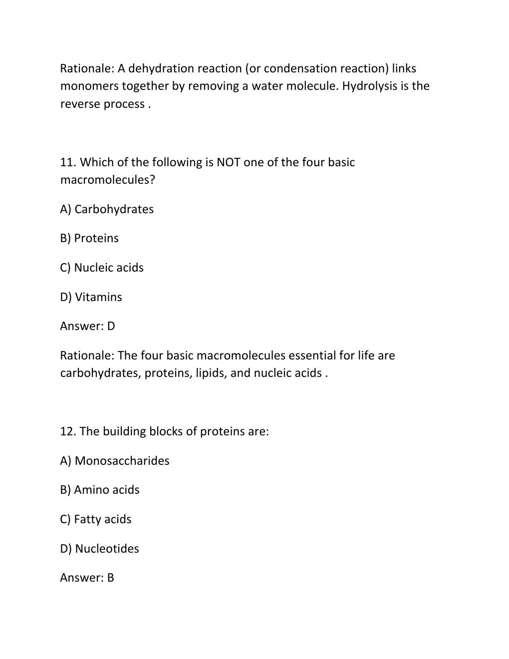 Preview page 6 of Bsc 108 yates test 1 comprehensive questions and answers with 100