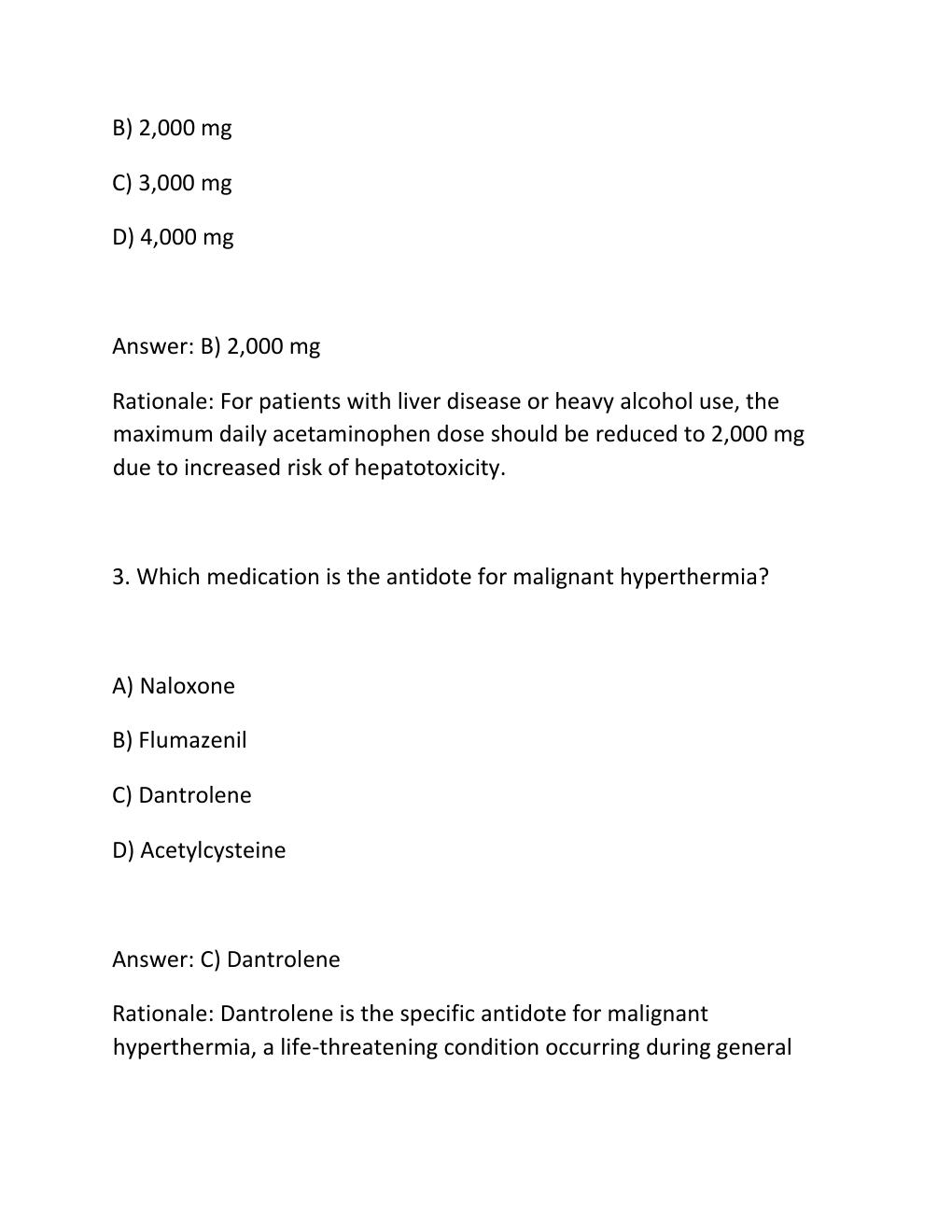 Preview page 2 of Nurs 3517 test 2 questions and answers with 100