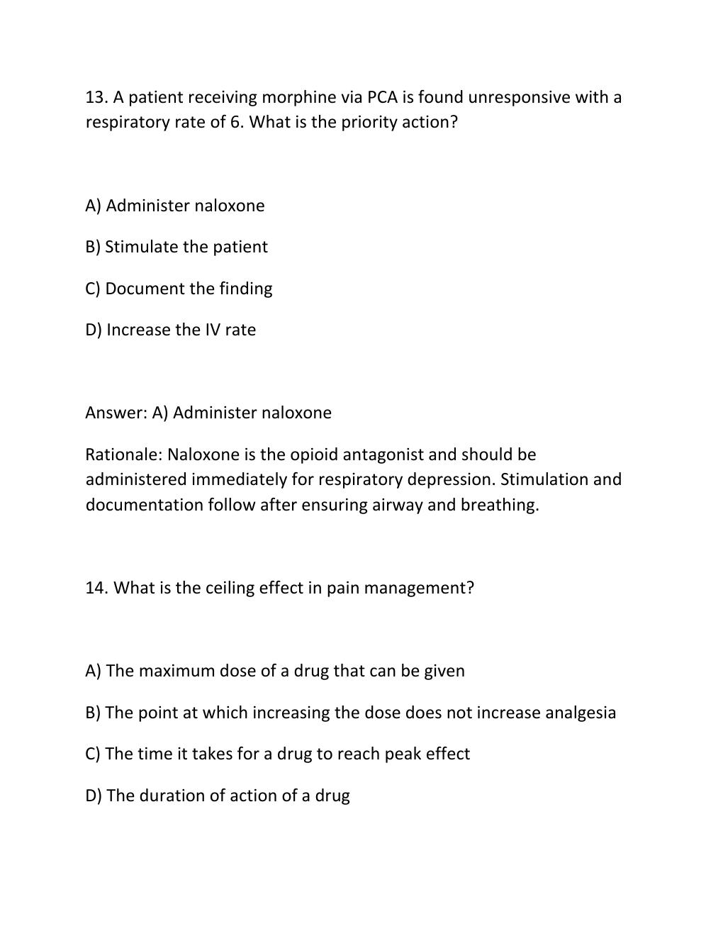 Preview page 9 of Nurs 3517 test 2 questions and answers with 100
