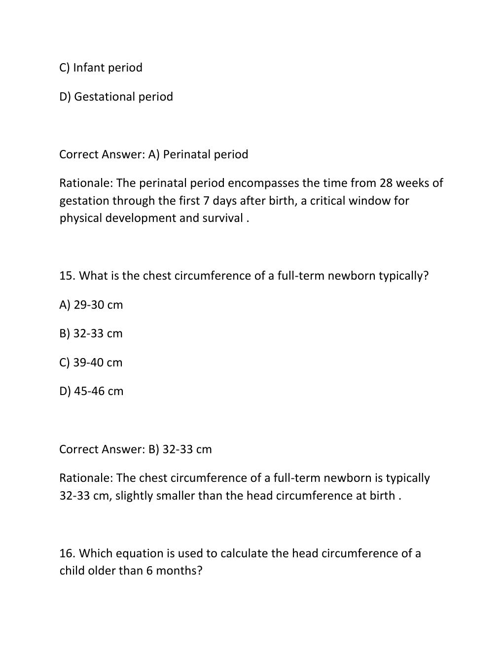 Preview page 9 of Chapter 4 physical development in infancy comprehensive questions and answers
