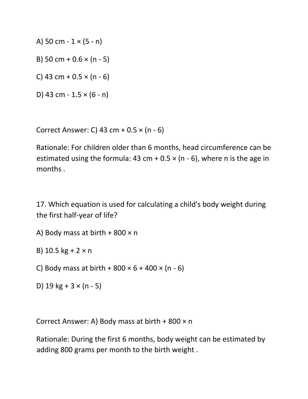 Preview page 10 of Chapter 4 physical development in infancy comprehensive questions and answers