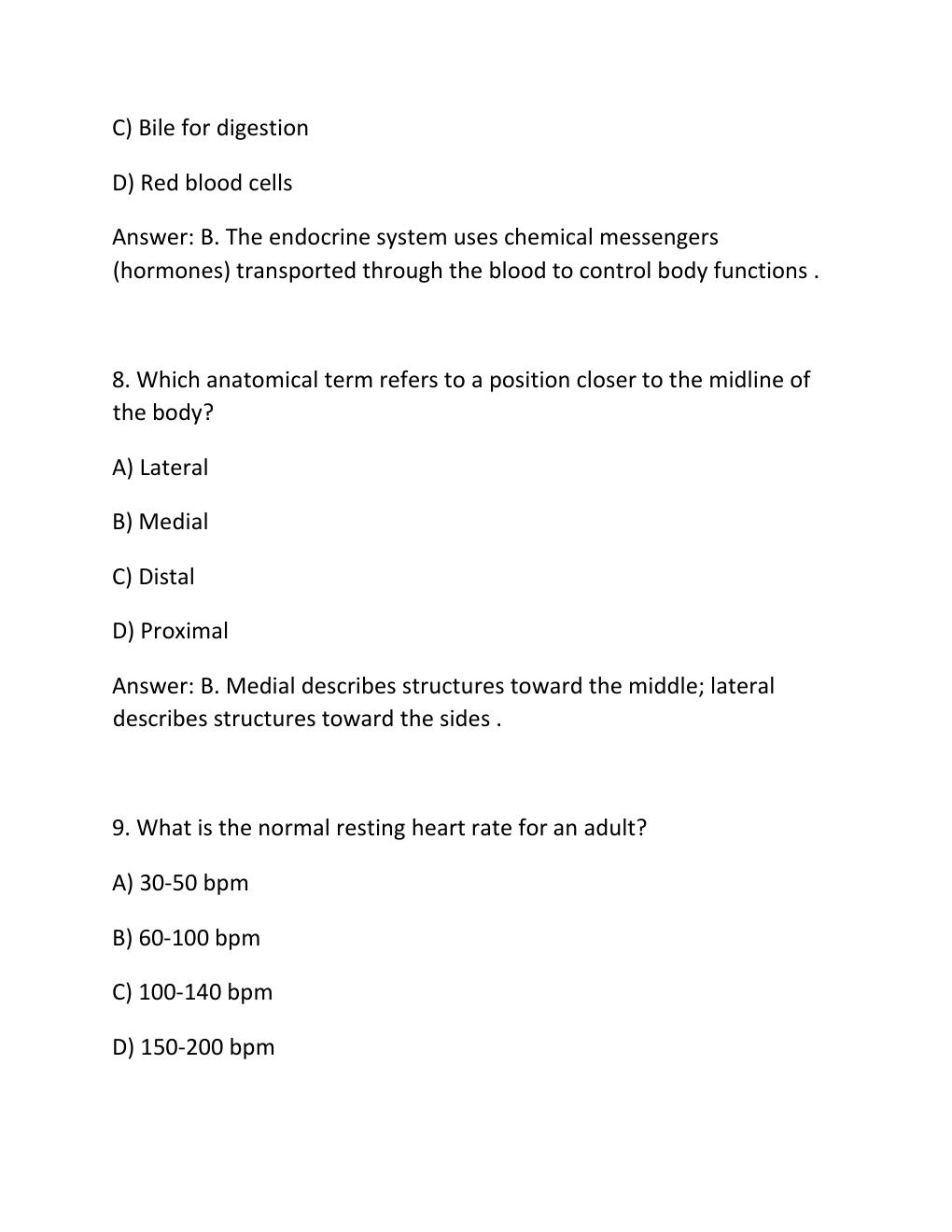 Preview page 5 of Aami cabt study guide with complete solutions 100% verified!!! already graded a+ latest update!