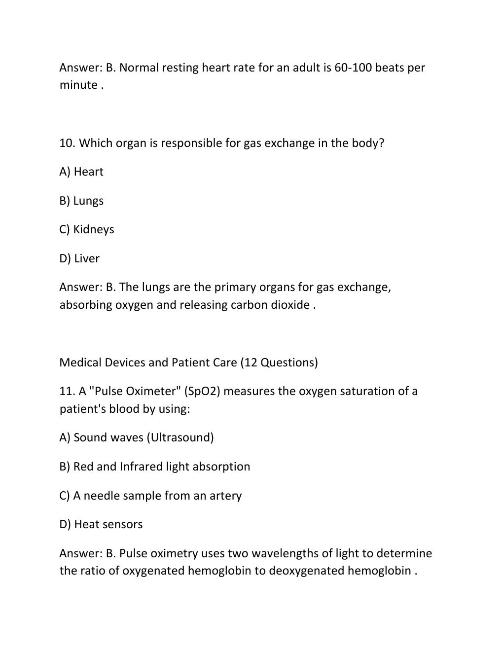 Preview page 6 of Aami cabt study guide with complete solutions 100% verified!!! already graded a+ latest update!