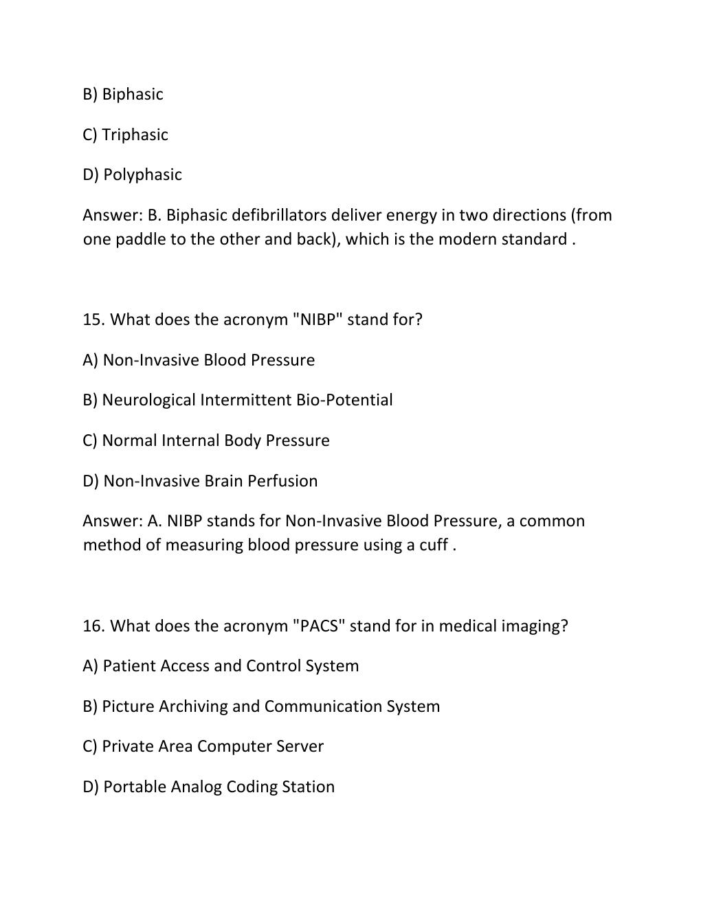 Preview page 8 of Aami cabt study guide with complete solutions 100% verified!!! already graded a+ latest update!
