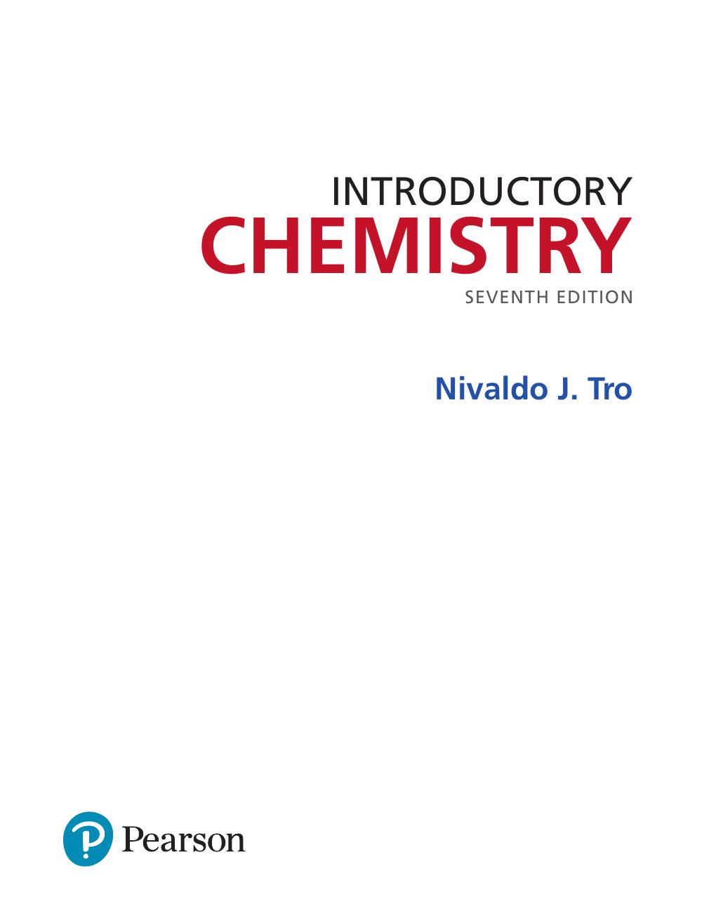 Preview page 3 of Introductory Chemistry 7th Edition By Nivaldo J. Tro