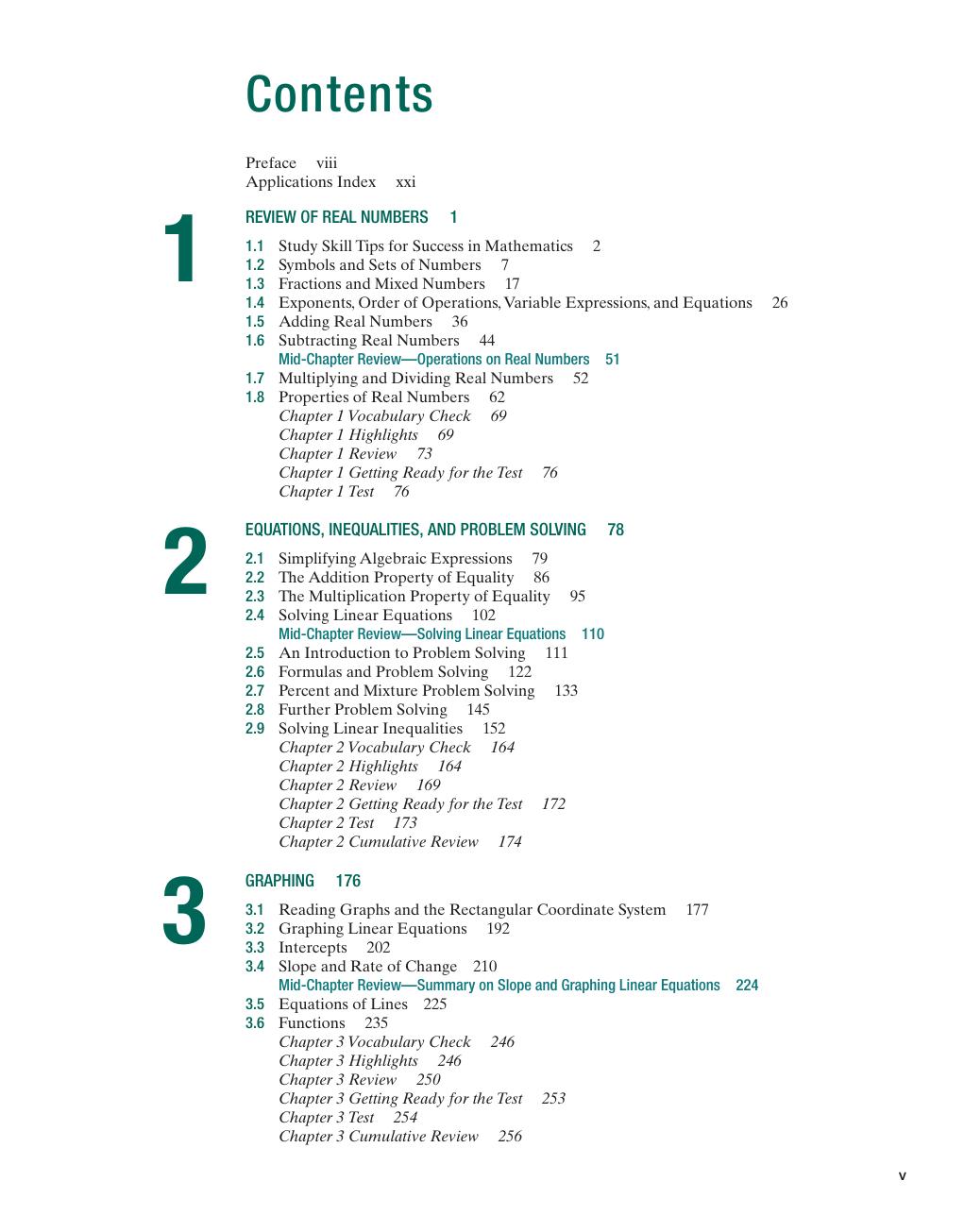 Preview page 6 of Beginning Algebra 8th Edition By Elayn Martin-Gay