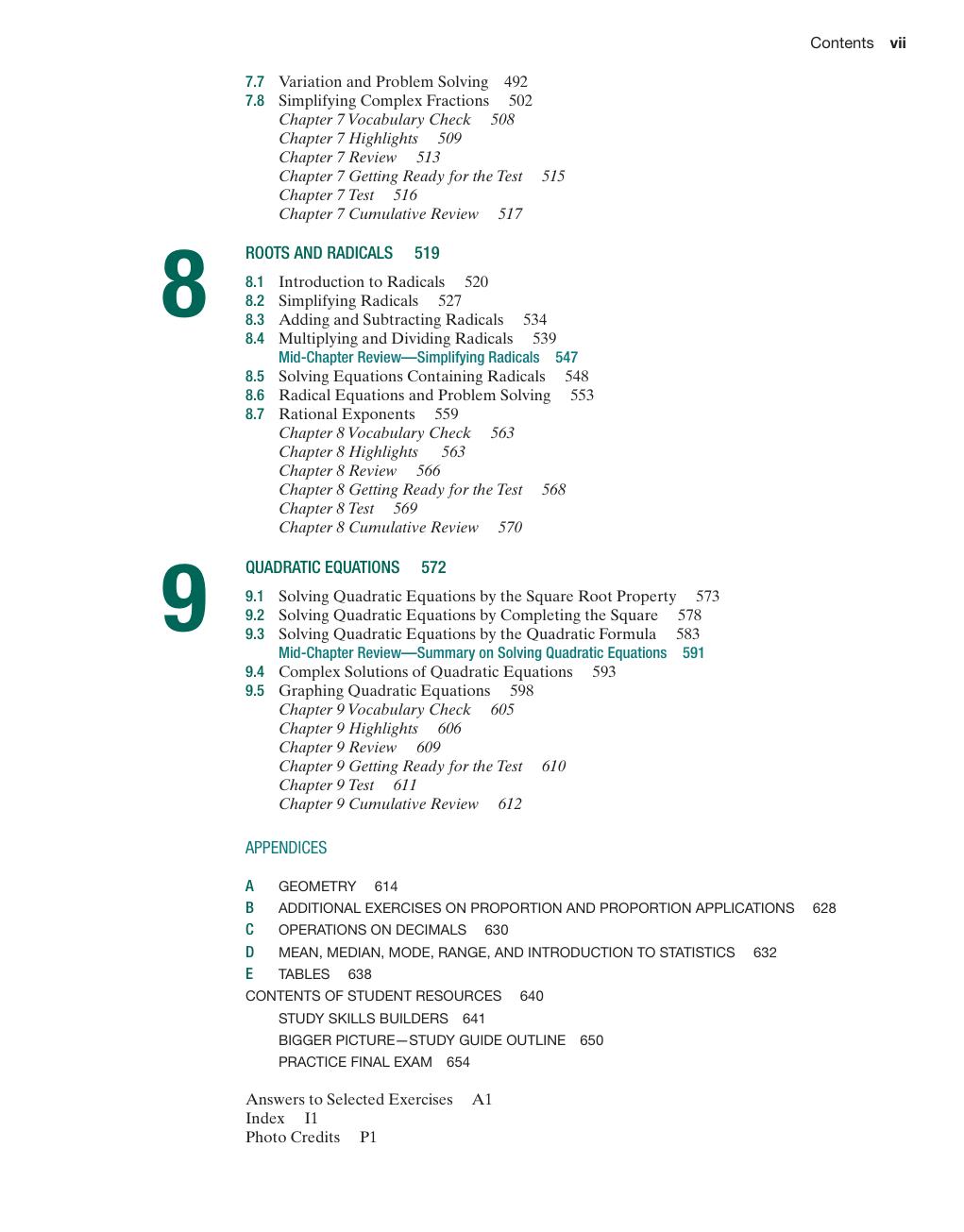 Preview page 8 of Beginning Algebra 8th Edition By Elayn Martin-Gay