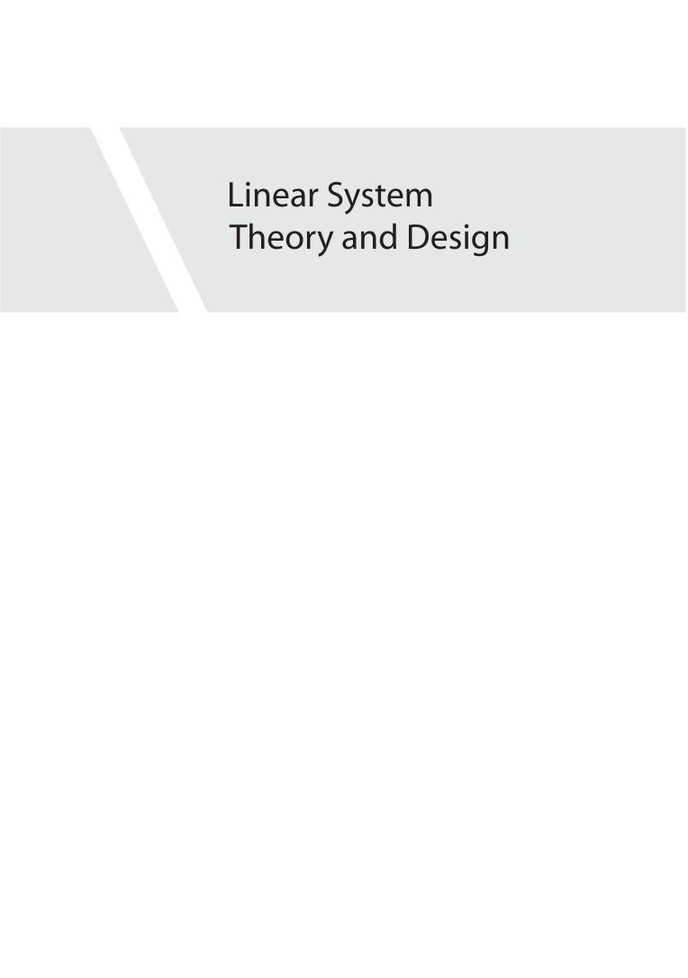 Preview page 2 of Linear System Theory and Design 4th Edition By Chi-Tsong Chen