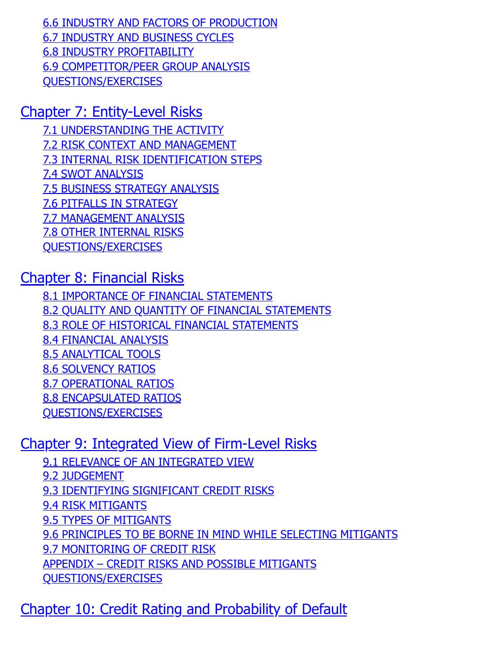 Preview page 4 of Advanced Credit Risk Analysis and Management 1st Edition By Ciby Joseph