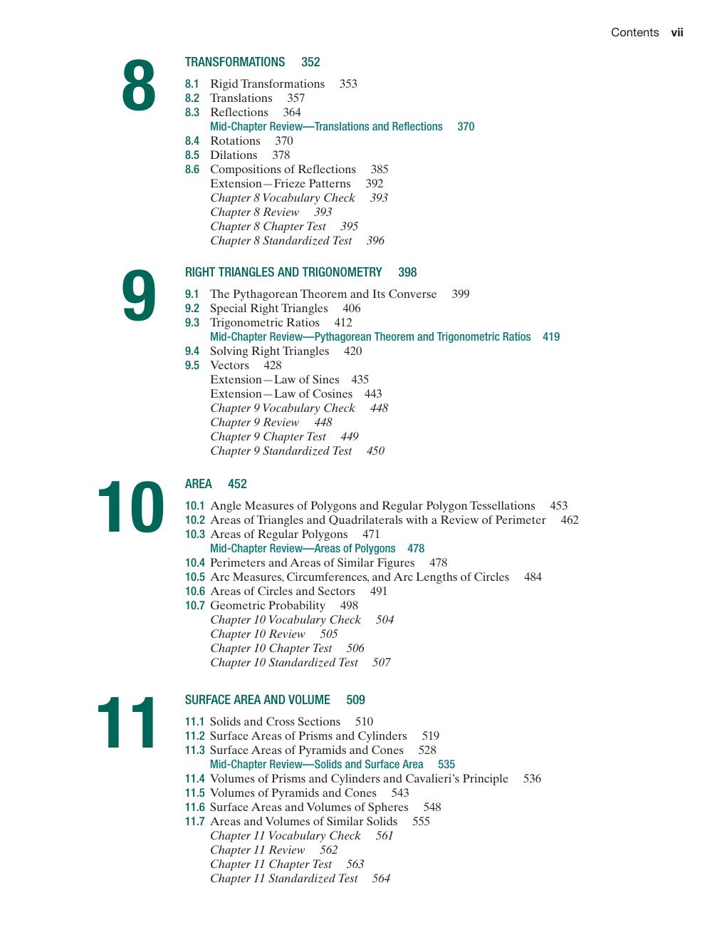 Preview page 8 of Geometry 2nd Edition By Elayn Martin-Gay