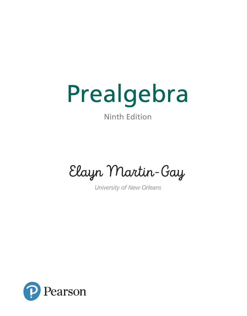 Preview page 4 of Prealgebra 9th Edition By Elayn Martin-Gay