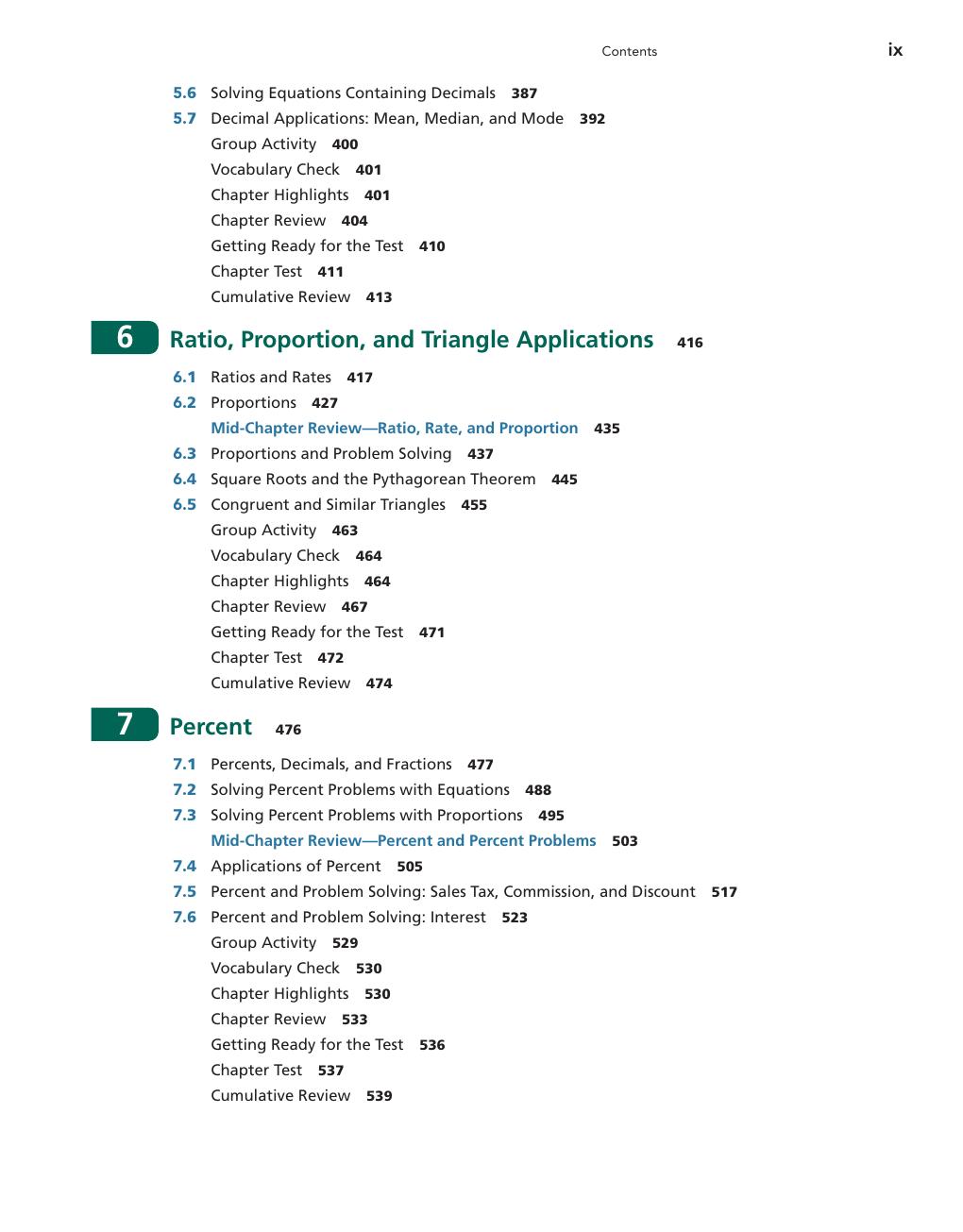 Preview page 10 of Prealgebra 9th Edition By Elayn Martin-Gay