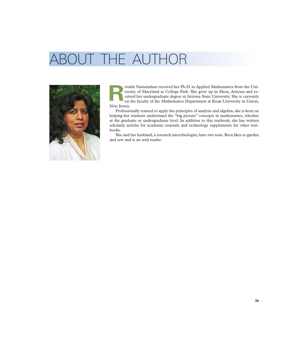 Preview page 10 of Precalculus Building Concepts and Connections By Revathi Narasimhan