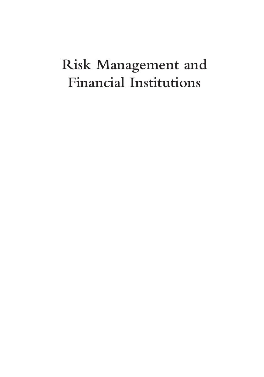 Preview page 3 of Risk Management and Financial Institutions 5th Edition By John C. Hull