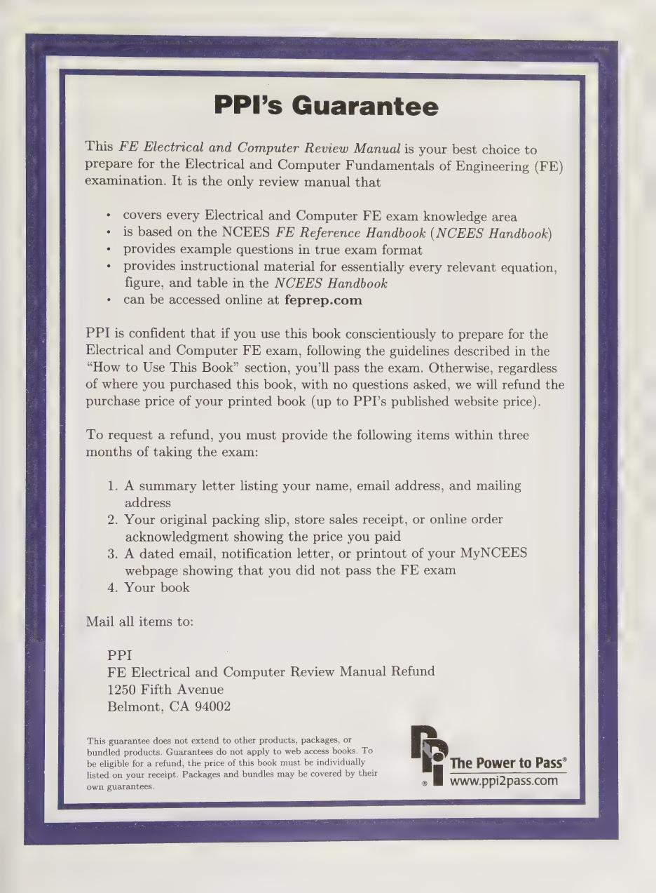 Preview page 5 of FE Mechanical Practice Problems 1st Edition By Michael R. Lindeburg