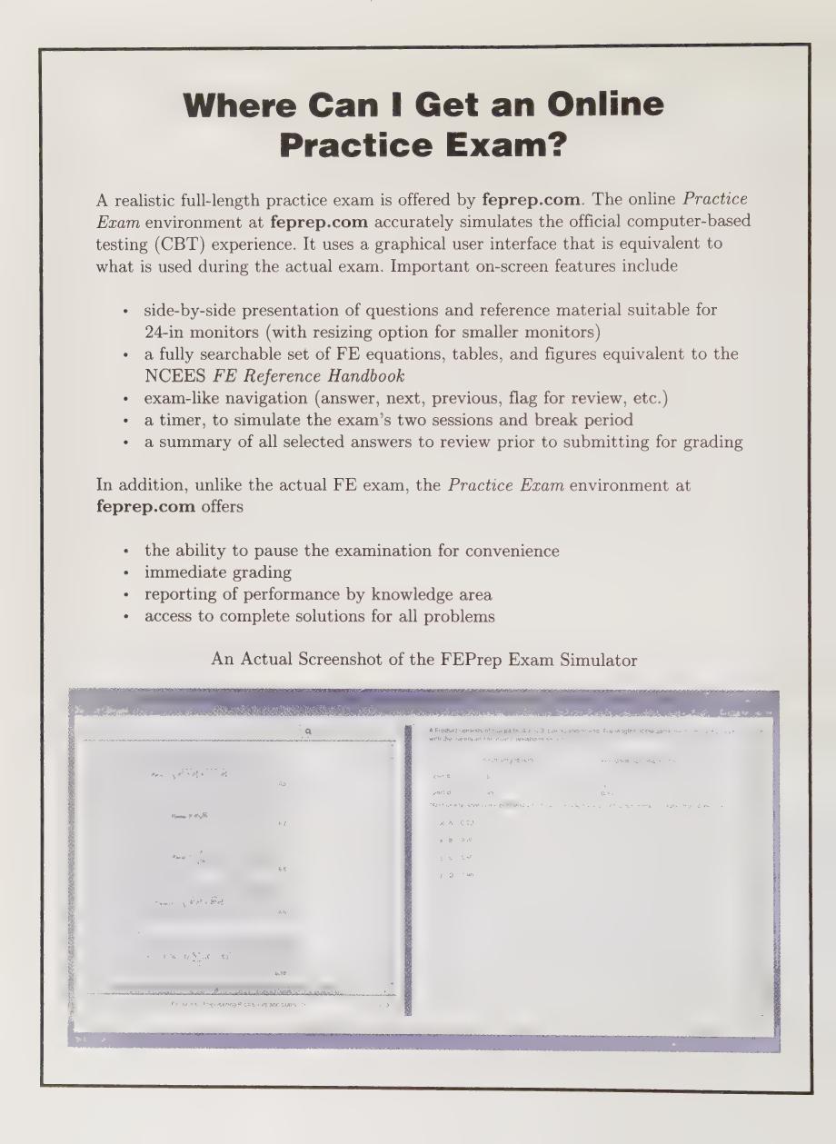 Preview page 6 of FE Mechanical Practice Problems 1st Edition By Michael R. Lindeburg