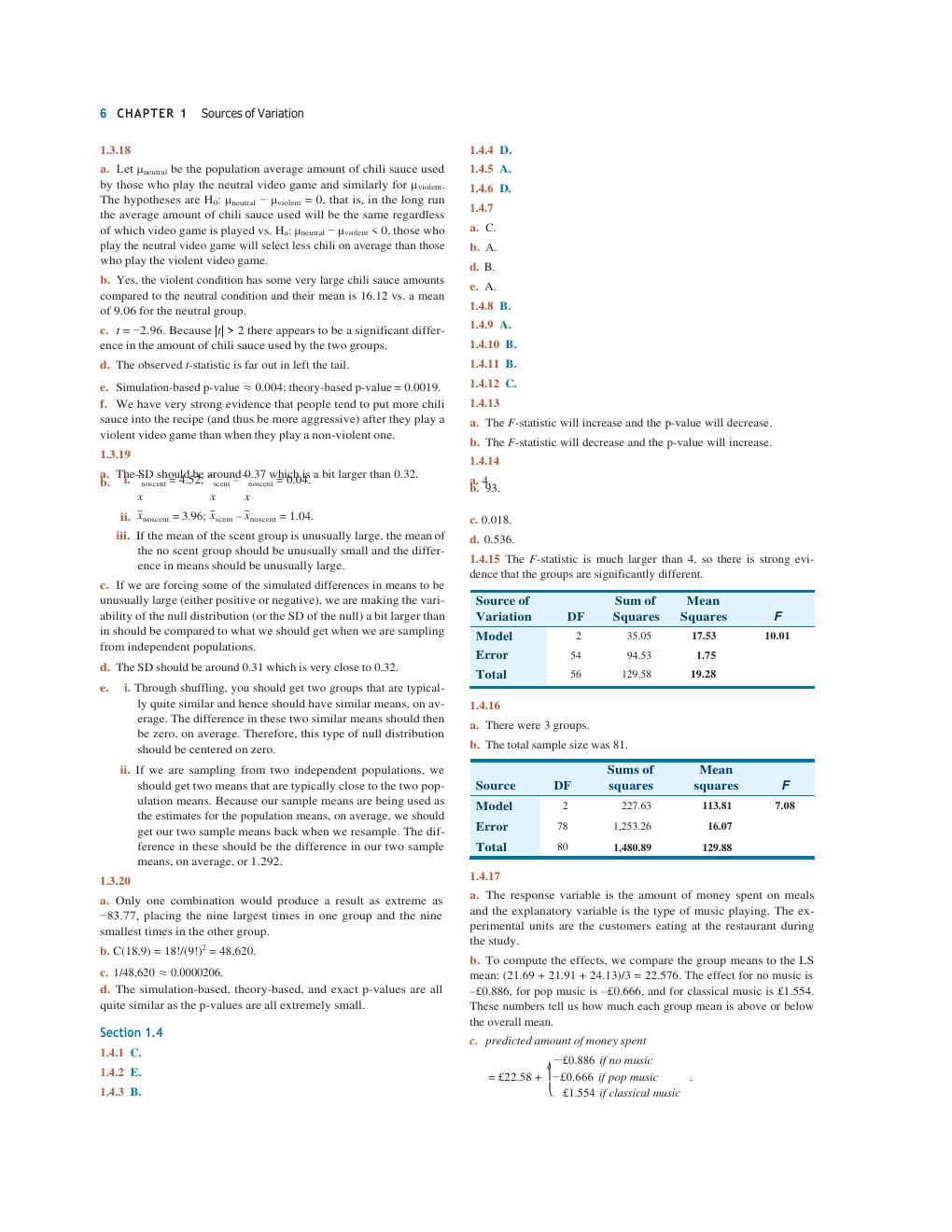 Preview page 4 of Solution Manual for Intermediate Statistical Investigations 1th Edition By Nathan Tintle, Beth L. Chance, Karen McGaughe