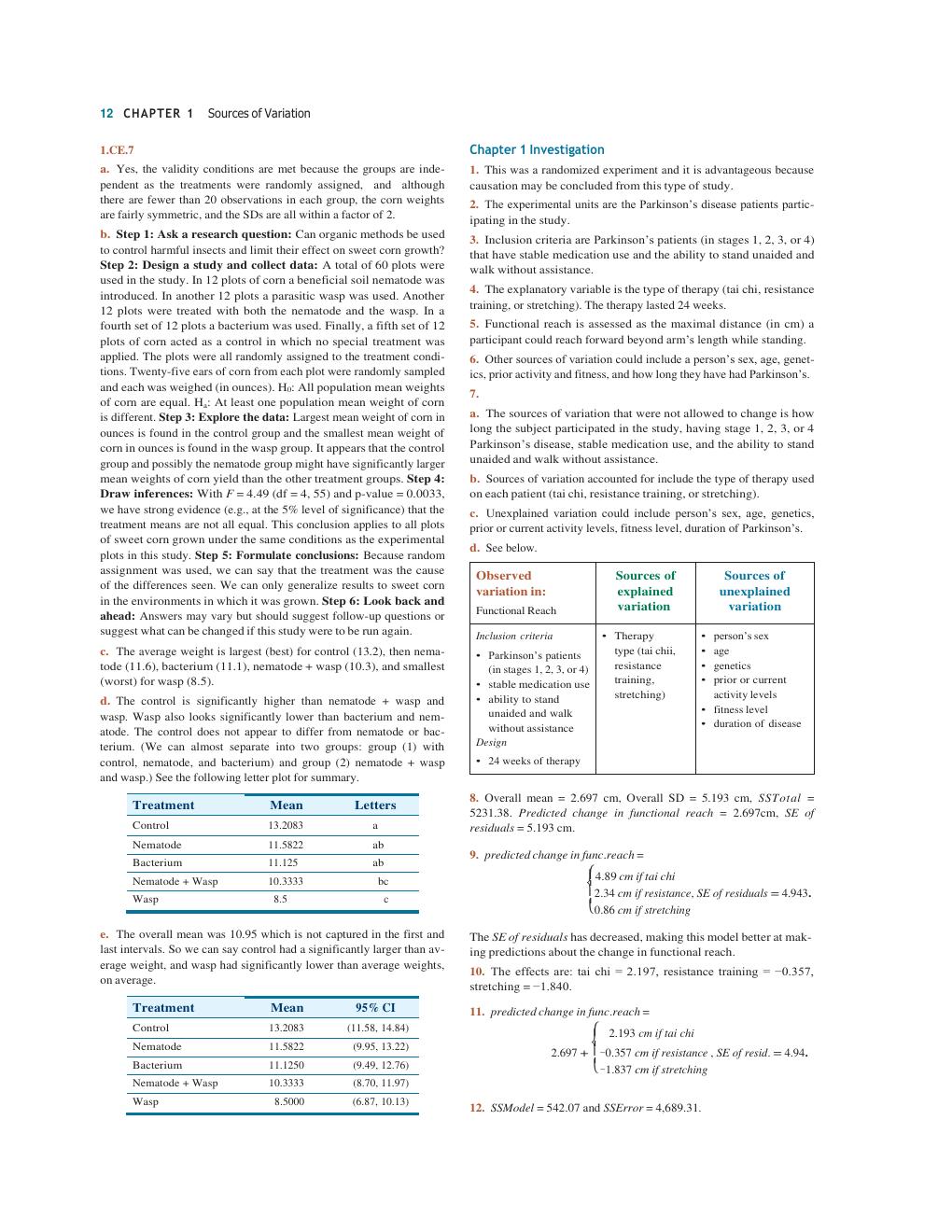 Preview page 10 of Solution Manual for Intermediate Statistical Investigations 1th Edition By Nathan Tintle, Beth L. Chance, Karen McGaughe