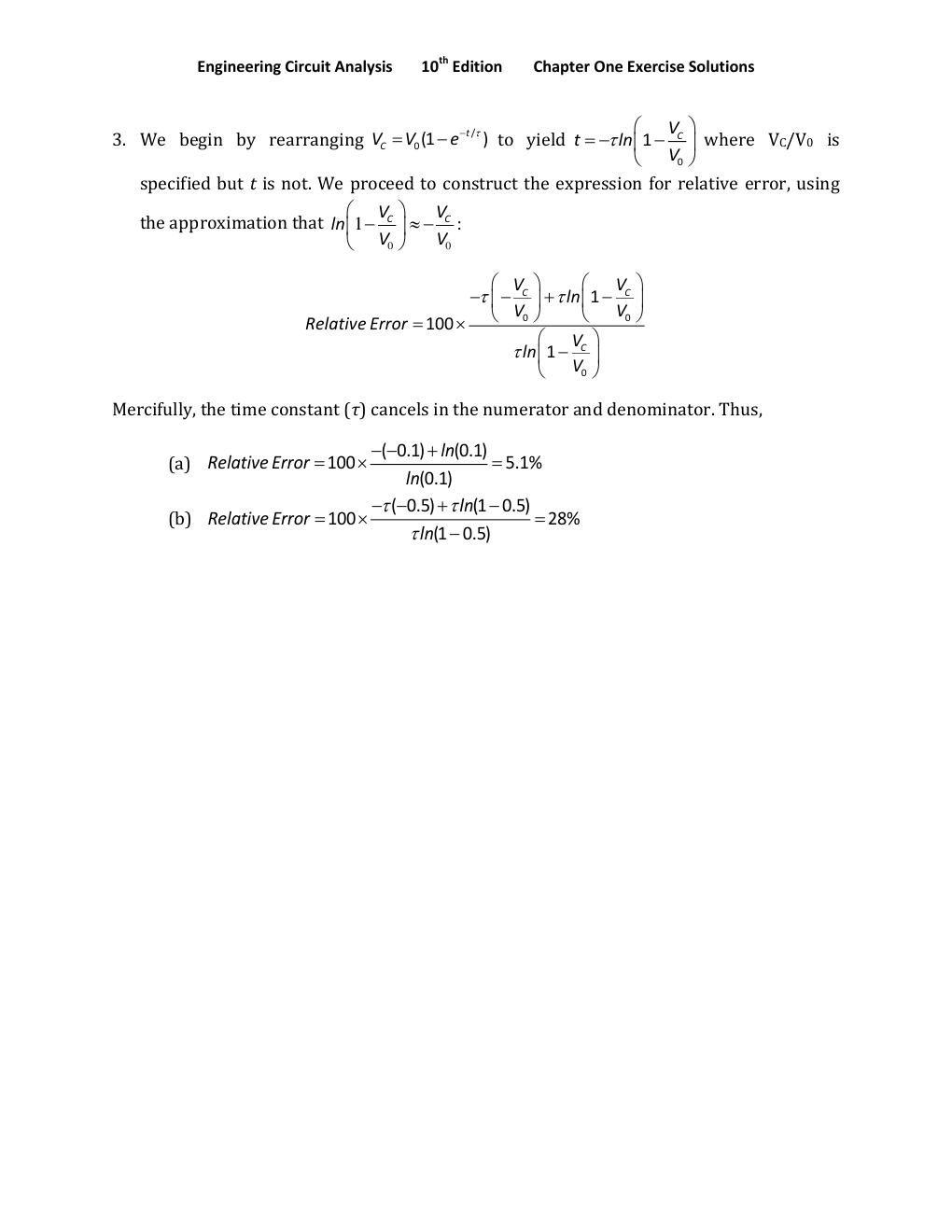 Preview page 3 of Solution Manual For Engineering Circuit Analysis 10th Edition by William H. Hayt - All Chapters (1-18) A+