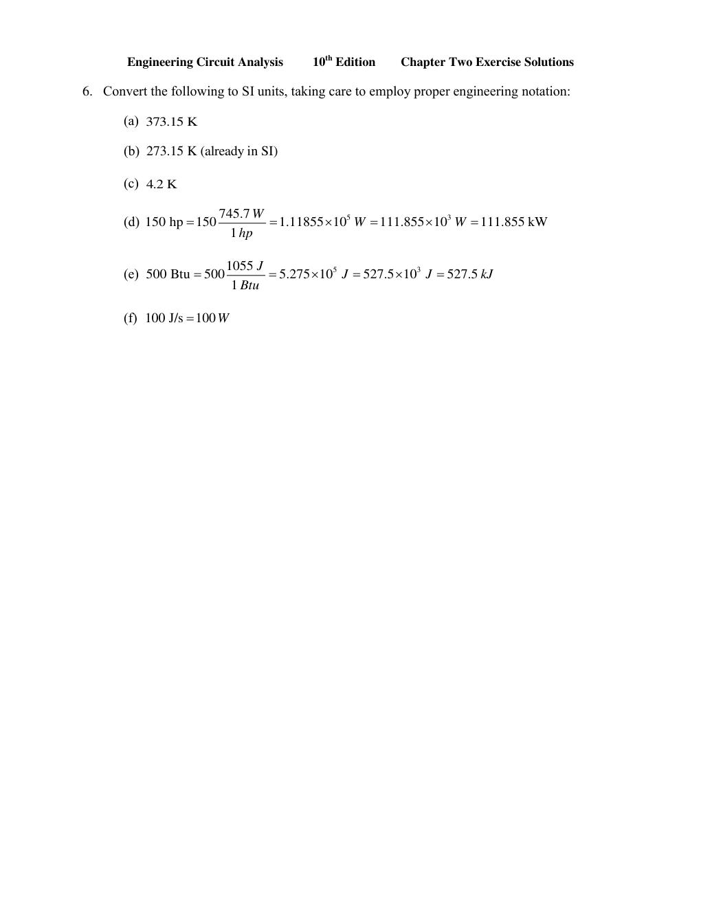 Preview page 9 of Solution Manual For Engineering Circuit Analysis 10th Edition by William H. Hayt - All Chapters (1-18) A+