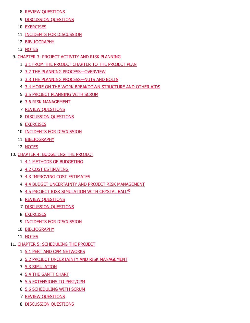Preview page 3 of Project Management in Practice 8th Edition By Jack Meredith, Scott Shafer eBook PDF