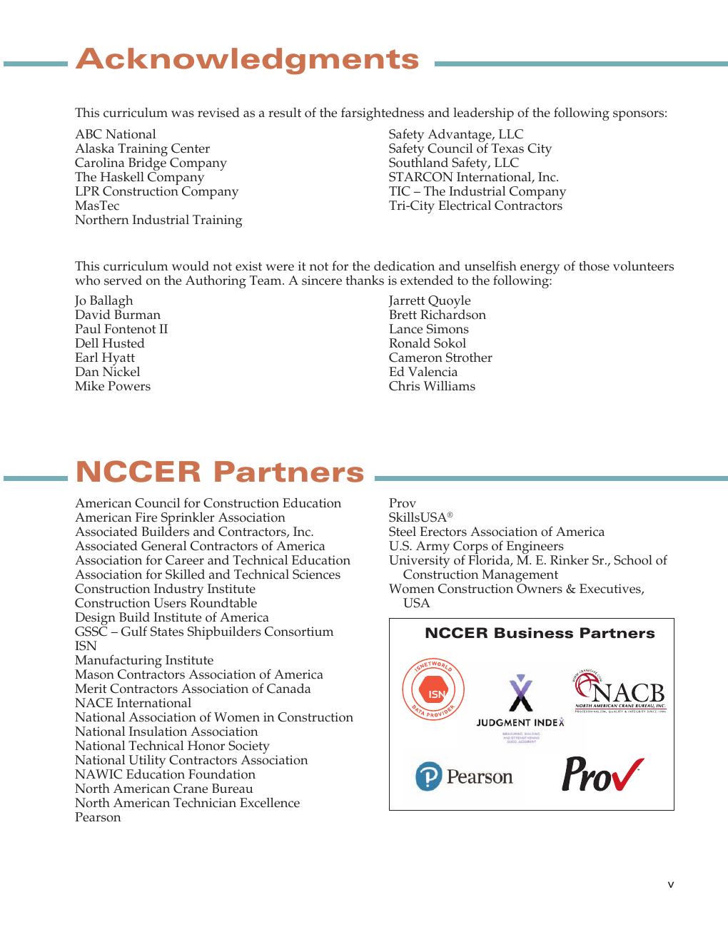 Preview page 8 of Safety Technology Trainee Guide 2nd Edition By NCCER eBook PDF