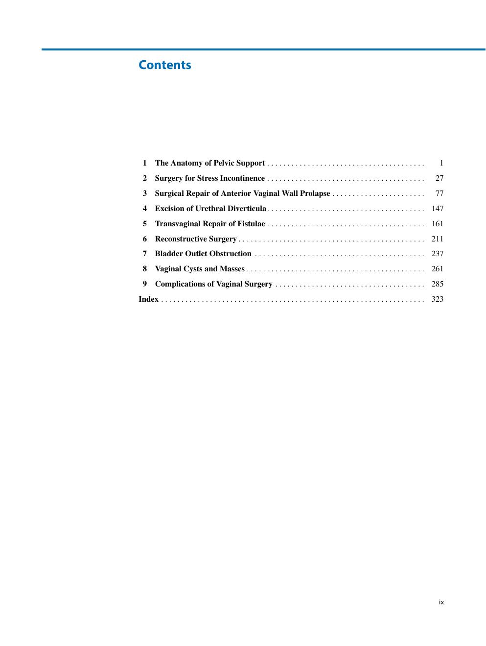 Preview page 10 of Atlas of Vaginal Reconstructive Surgery 1st Edition by Schlomo Raz