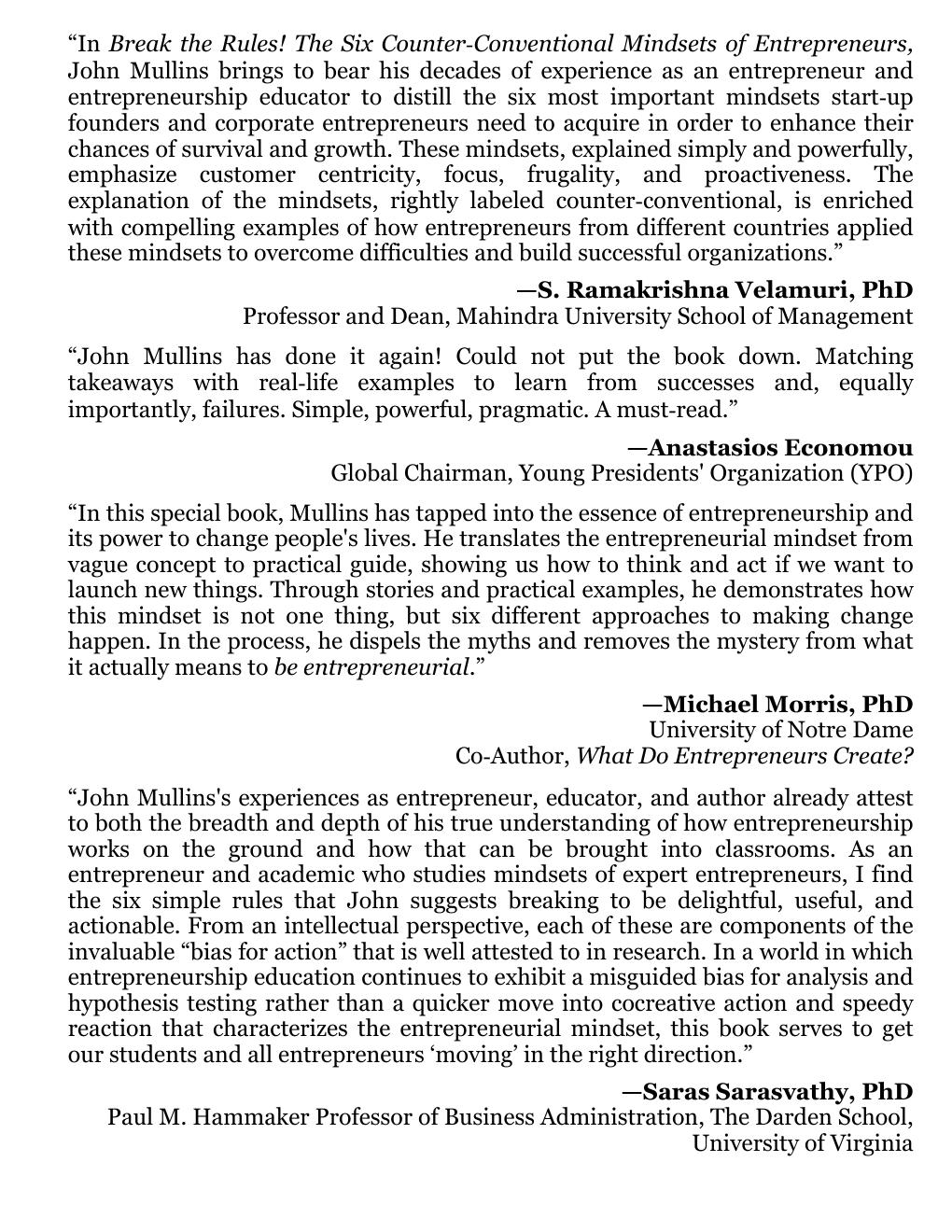 Preview page 8 of Break the Rules!_ The Six Counter-Conventional MindsThat Can Help Anyone Change the World - John Mullins