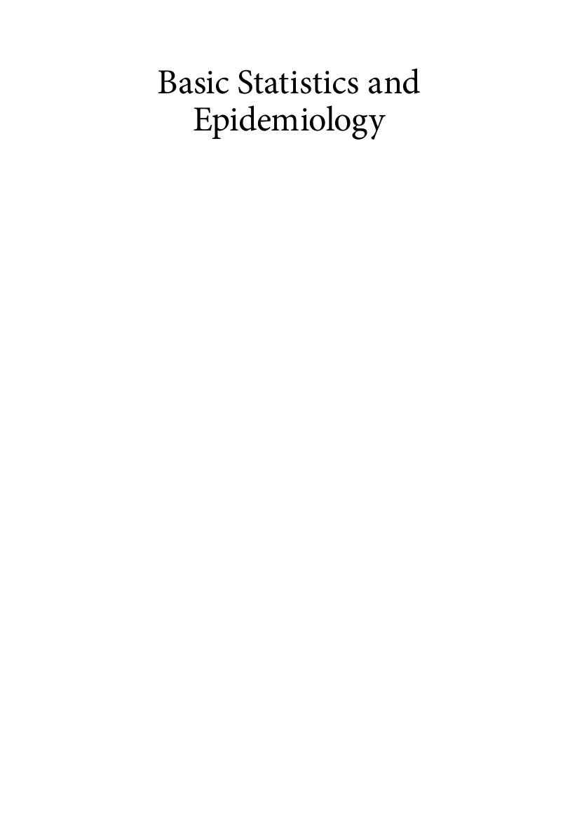 Preview page 2 of E BOOK Basic Statistics and Epidemiology A Practical Guide 5th Edition by Antony Stewart