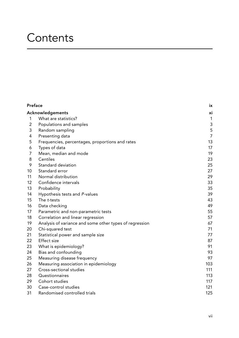 Preview page 8 of E BOOK Basic Statistics and Epidemiology A Practical Guide 5th Edition by Antony Stewart
