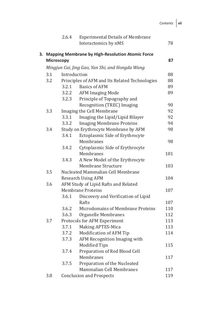 Preview page 8 of E book Biomembranomics Structure, Techniques, and Applications 1st by Hongda Wang