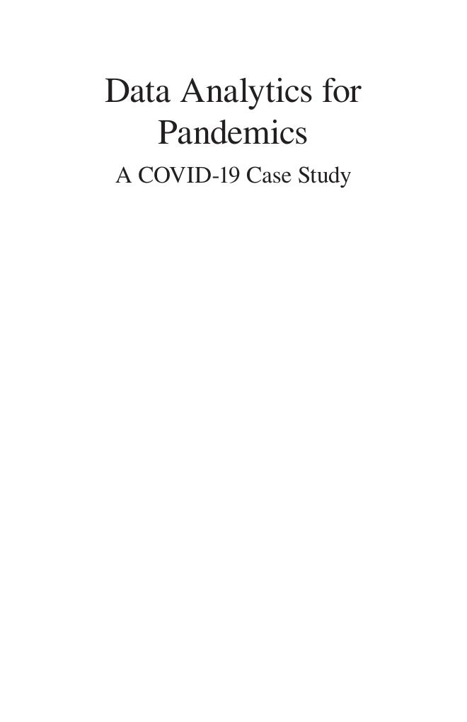 Preview page 2 of Data Analytics for Pandemics: A COVID-19 Case Study 1st Edition by Gitanjali Rahul Shinde, Asmita Balasaheb Kalamkar , P