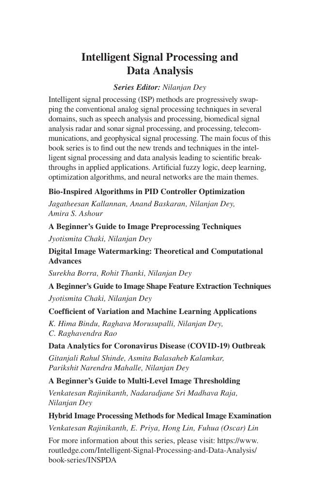 Preview page 3 of Data Analytics for Pandemics: A COVID-19 Case Study 1st Edition by Gitanjali Rahul Shinde, Asmita Balasaheb Kalamkar , P