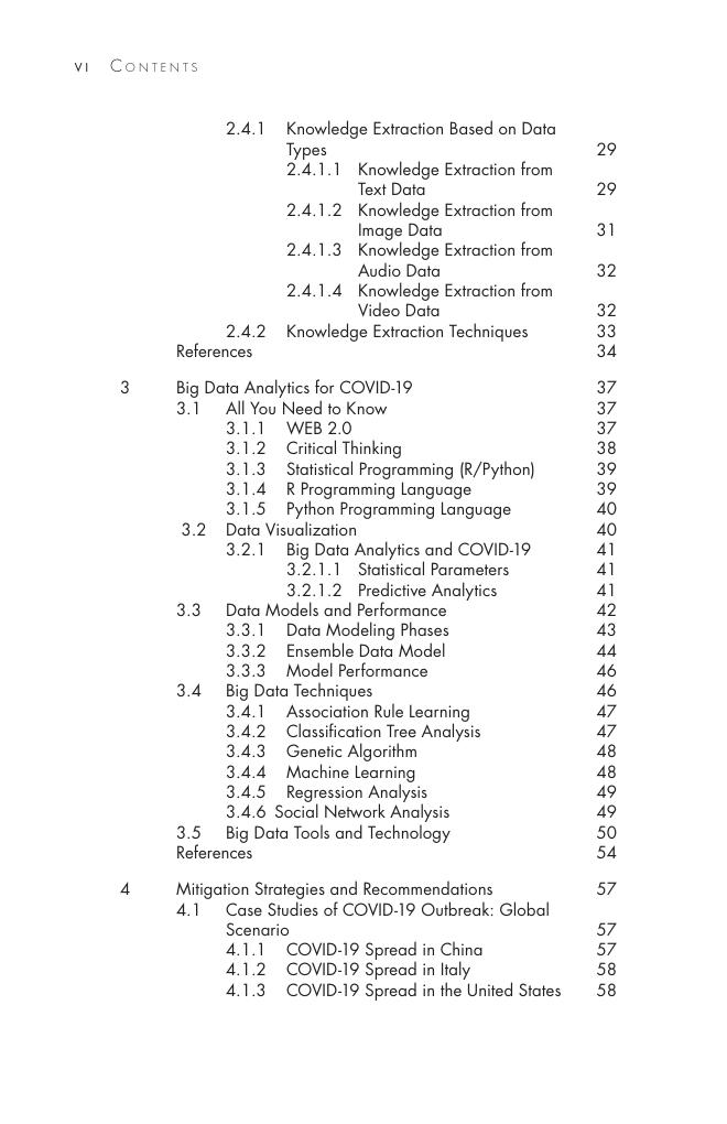 Preview page 7 of Data Analytics for Pandemics: A COVID-19 Case Study 1st Edition by Gitanjali Rahul Shinde, Asmita Balasaheb Kalamkar , P