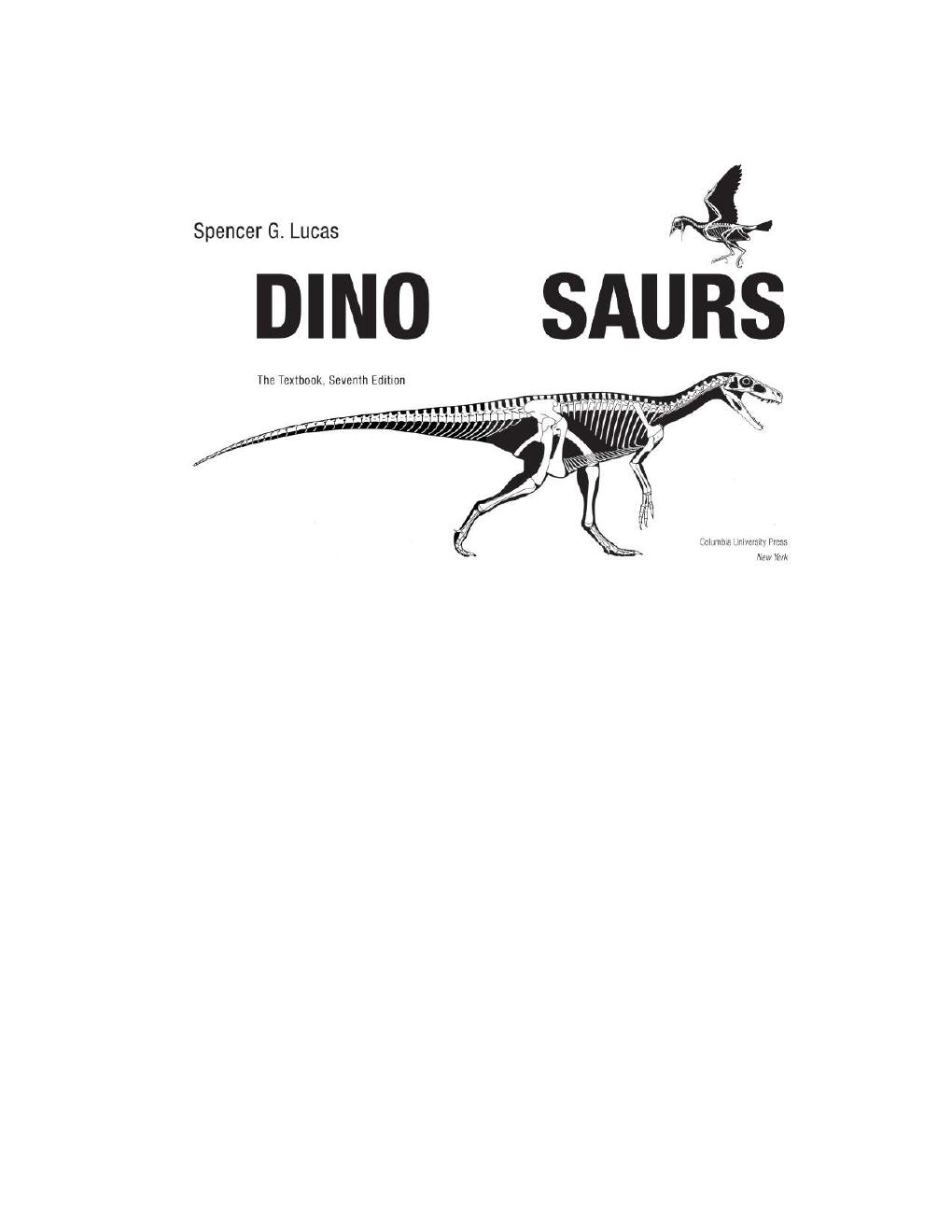 Preview page 3 of Dinosaurs The Textbook 7th Edition by Spencer Lucas