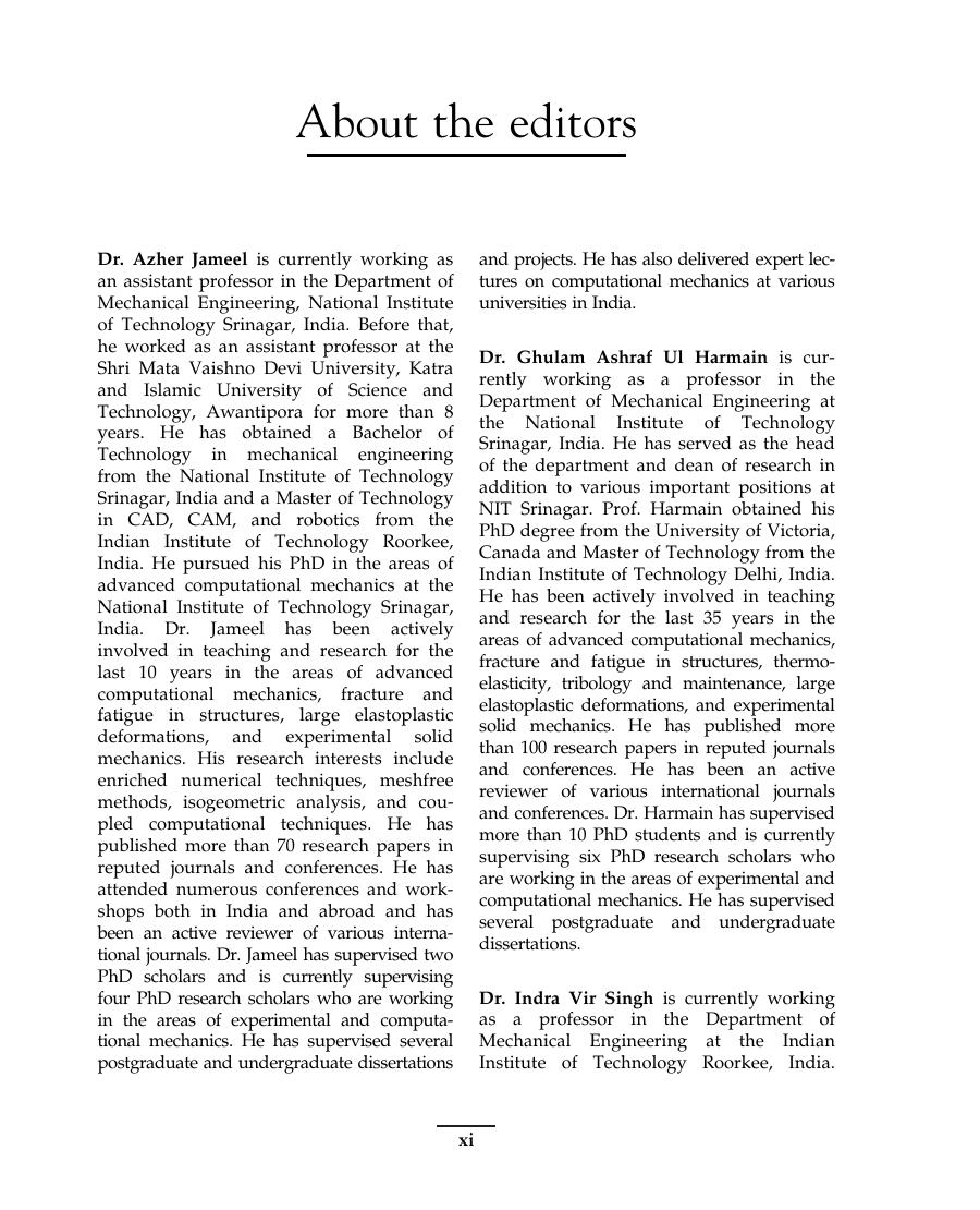 Preview page 10 of E book Enriched Numerical Techniques Implementation and Applications Primera Edition by  Azher Jameel, Ghulam Ashraf Ul