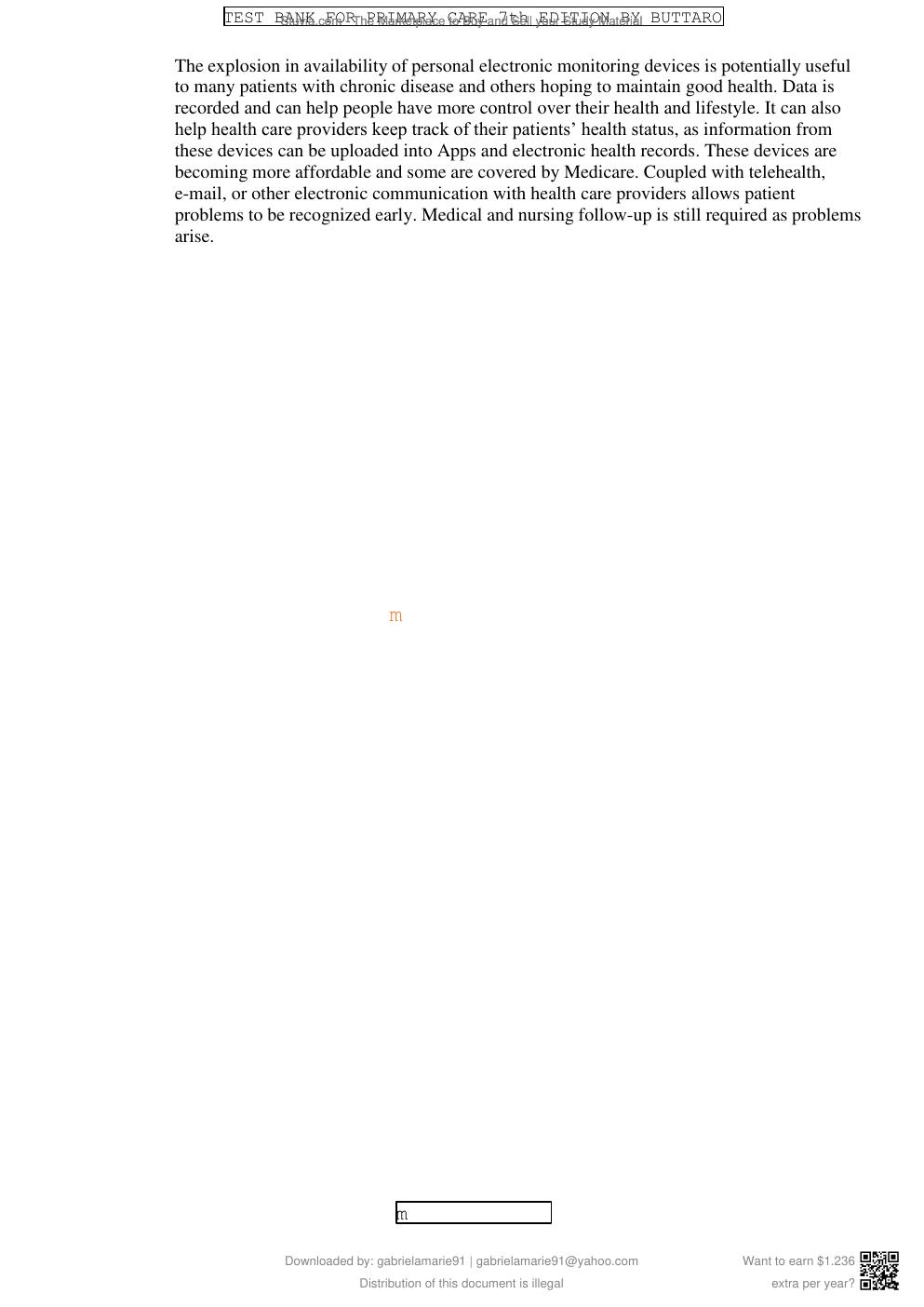 Preview page 6 of Test Bank Primary Care Interprofessional Collaborative Practice 7th Edition