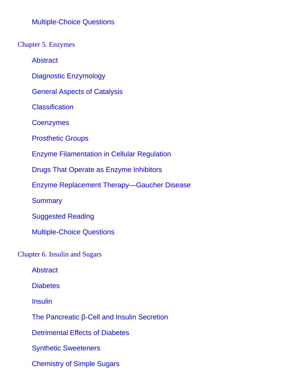 Preview page 6 of E book Human Biochemistry 2nd by Gerald Litwack